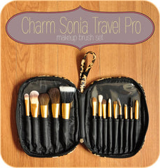 Charm Travel PRO Sonia Makeup Brush Set