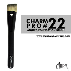 Charm Pro Angled Foundation Brush #22